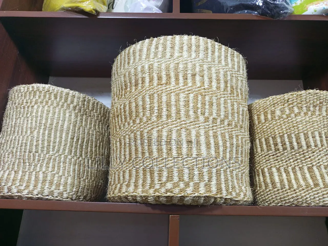 3 Piece Rustic Baskets
