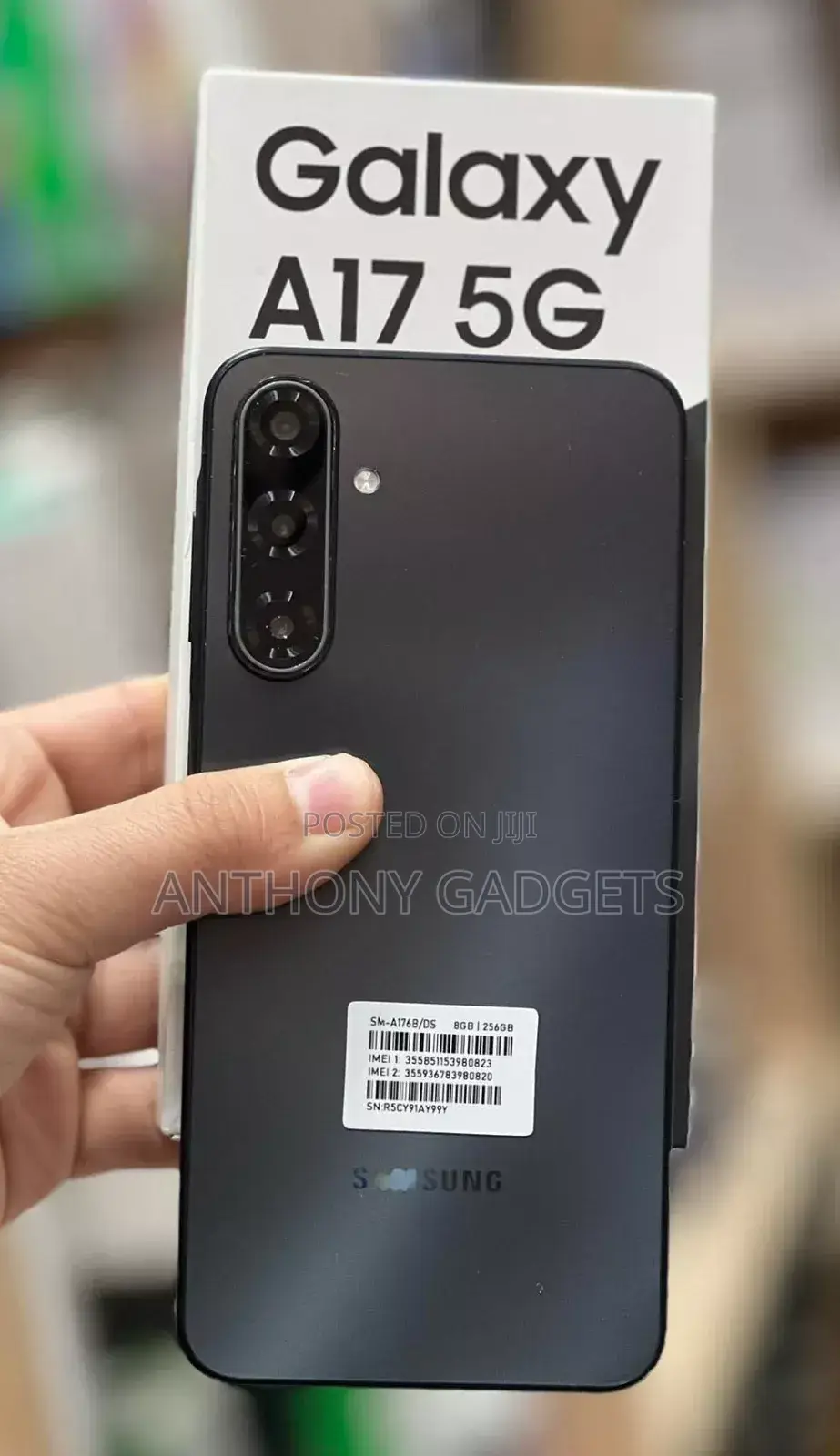 New Samsung Galaxy A17 5G 256 GB Black