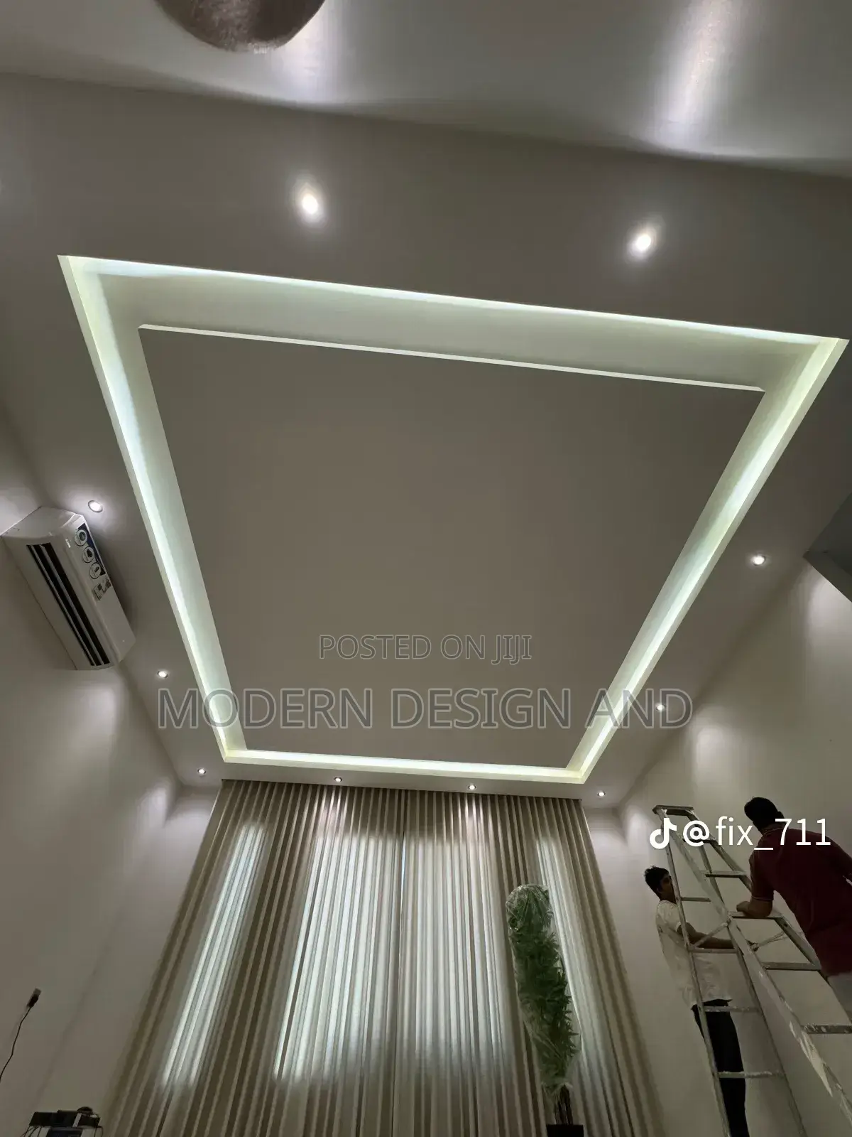 Gypsum Ceiling Designed in Speke Hotel