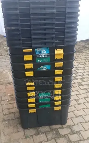 Addis Rough Tote Heavy-Duty Plastic Storage Boxes