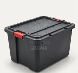 A Sterilite 27 Gallon Industrial Tote