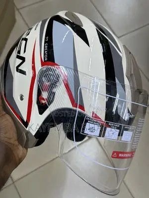 Brand New FGN 77 Creator Dual-Visor Open Face Motorcycle Helmet