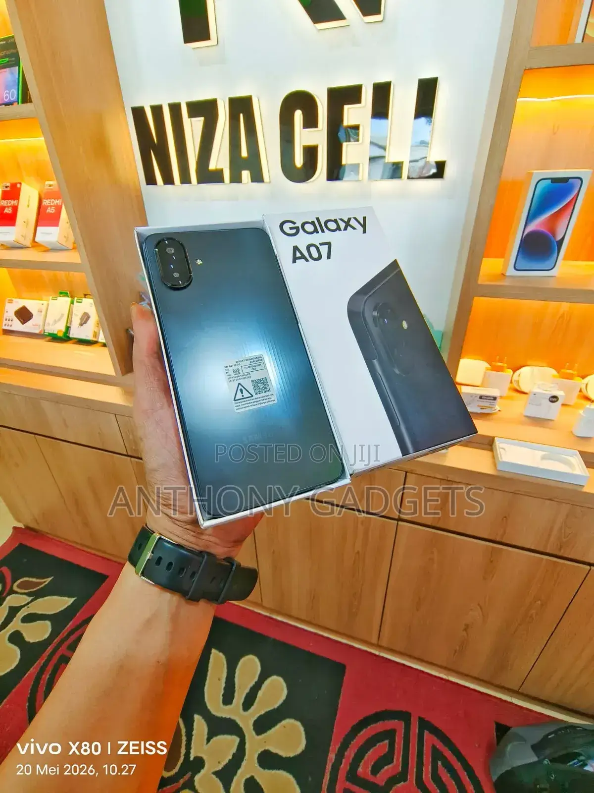 New Samsung Galaxy A07 128 GB Green
