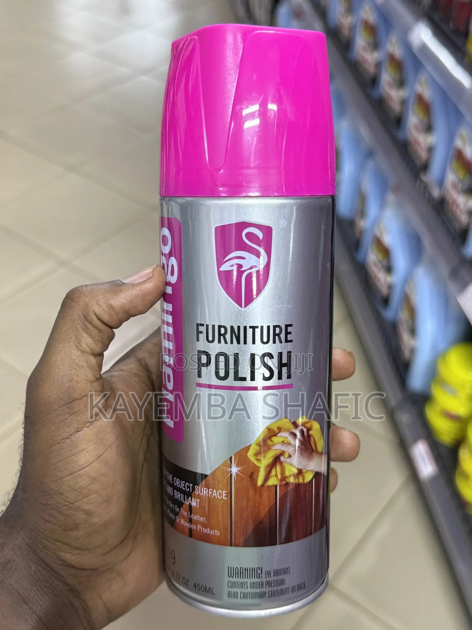 Flamingo Furniture Polish Spray - 450ml