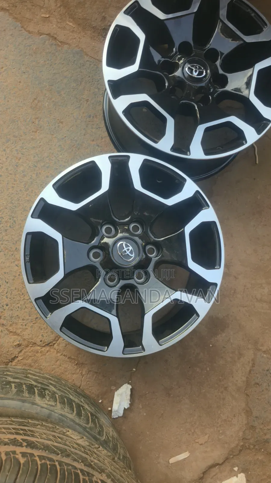 Rim 17 Tx Landcruiser 6 Holes Rim 17 Balck Silver