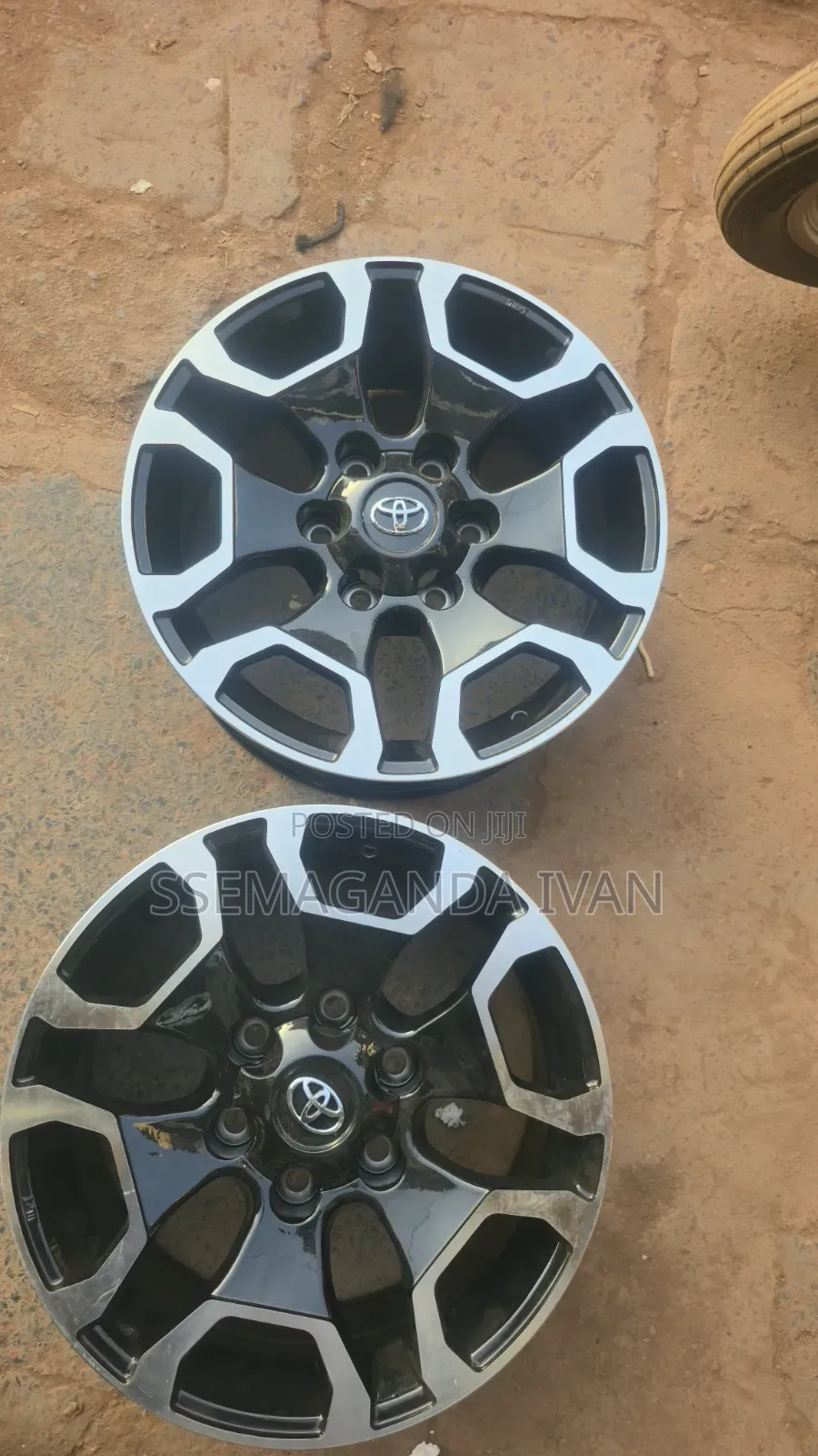 Rim 17 Tx Landcruiser 6 Holes Rim 17 Balck Silver
