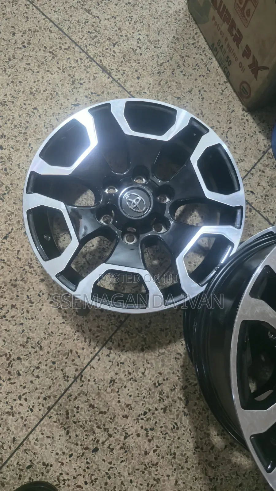 Rim 17 Tx Landcruiser 6 Holes Rim 17 Balck Silver