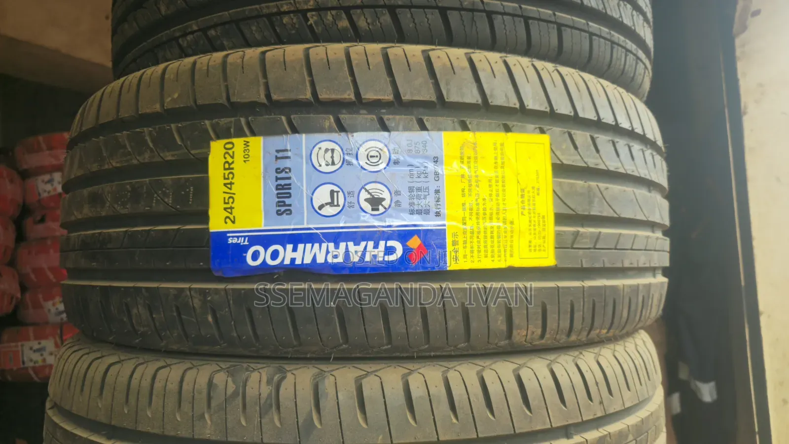 245/45r20 103w Charmhoo Sport Tyres