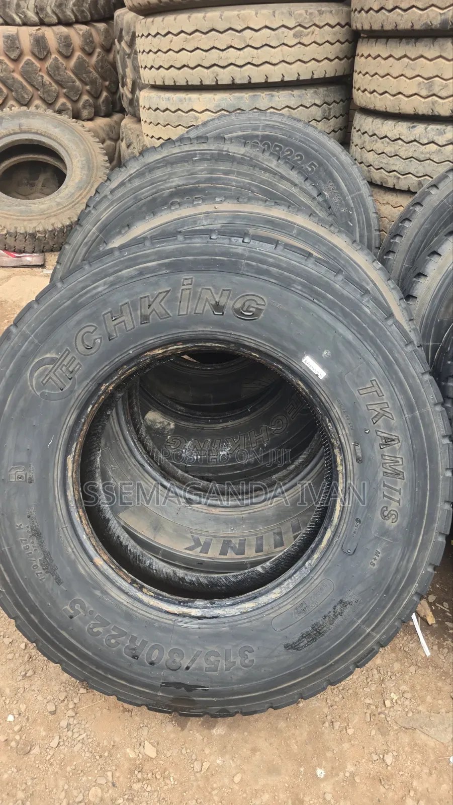315/80r22.5 Techking Used Tires All Position