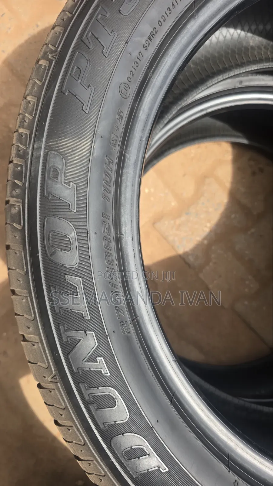 275/50r21 110h Dunlop Pt31a Foreign Used
