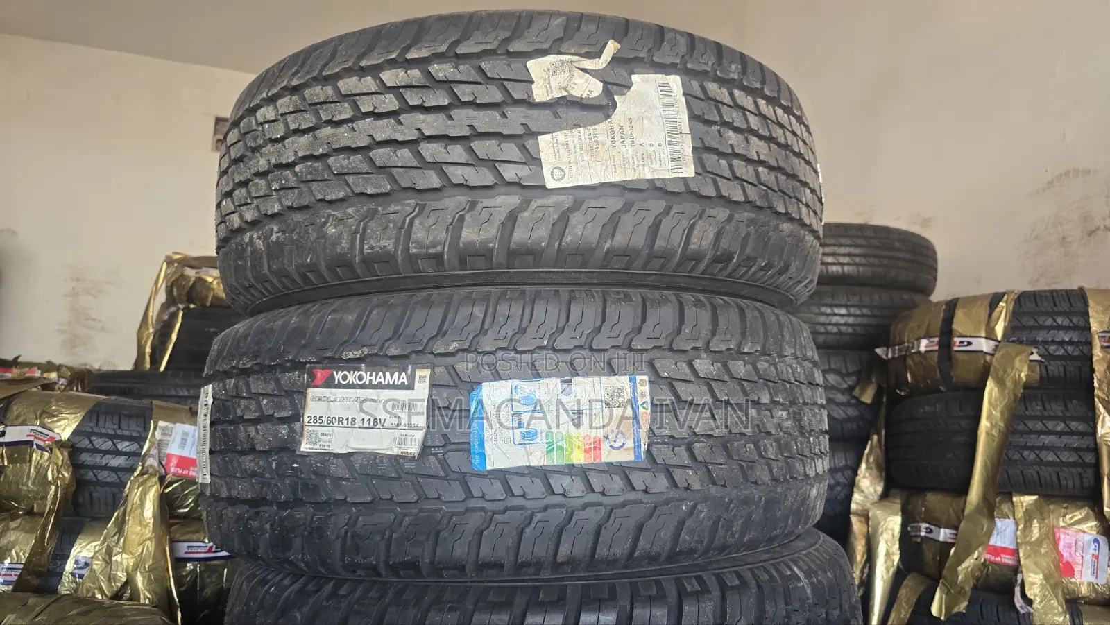 285/60r18 Japanese 116v Yokohama Brand New Tyres