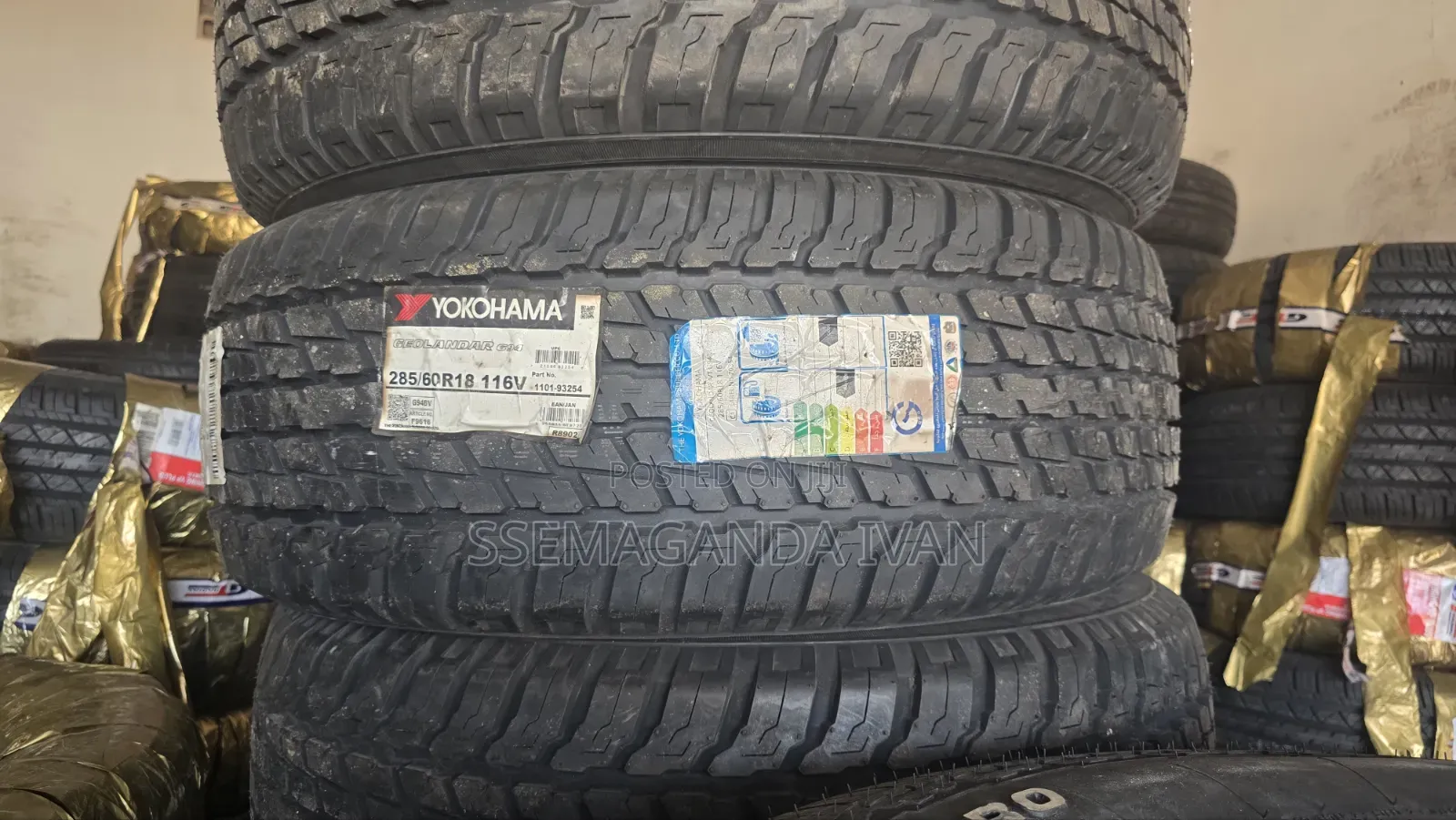 285/60r18 Japanese 116v Yokohama Brand New Tyres