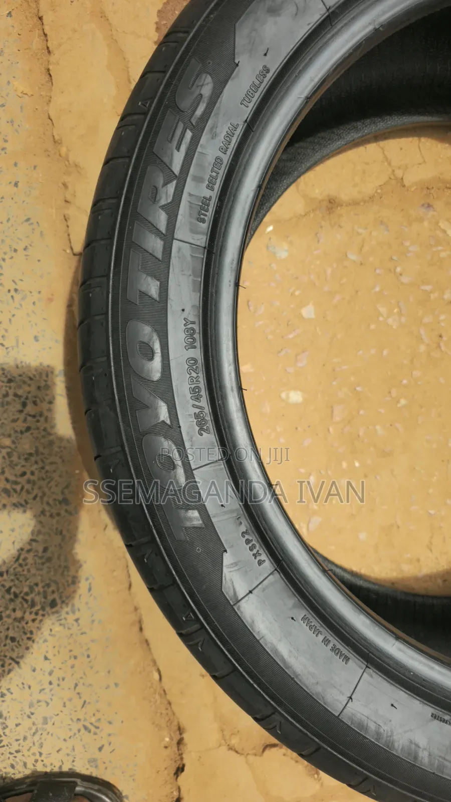 265/45r20 Japanese 108y Toyo Foreign Used Tires