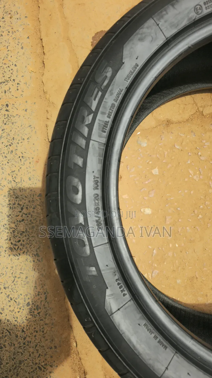 265/45r20 Japanese 108y Toyo Foreign Used Tires