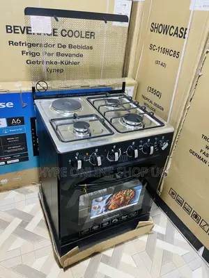 Brandnew 60+60 Inches,3+1 Electric and Gas Cooker