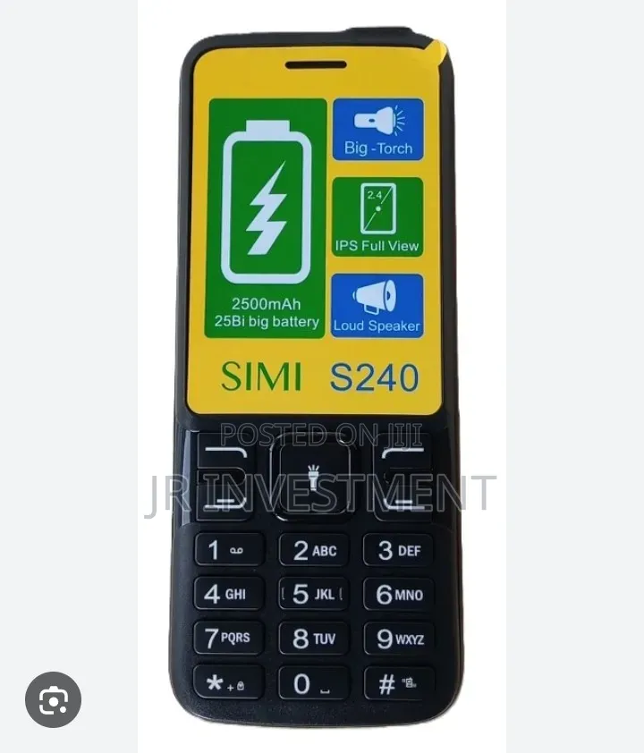 New Mobile Phone Black