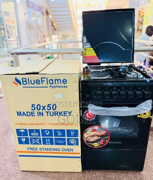 Blueflame Freestanding Cooker, 50x50, (2+2) Made in Turkey.