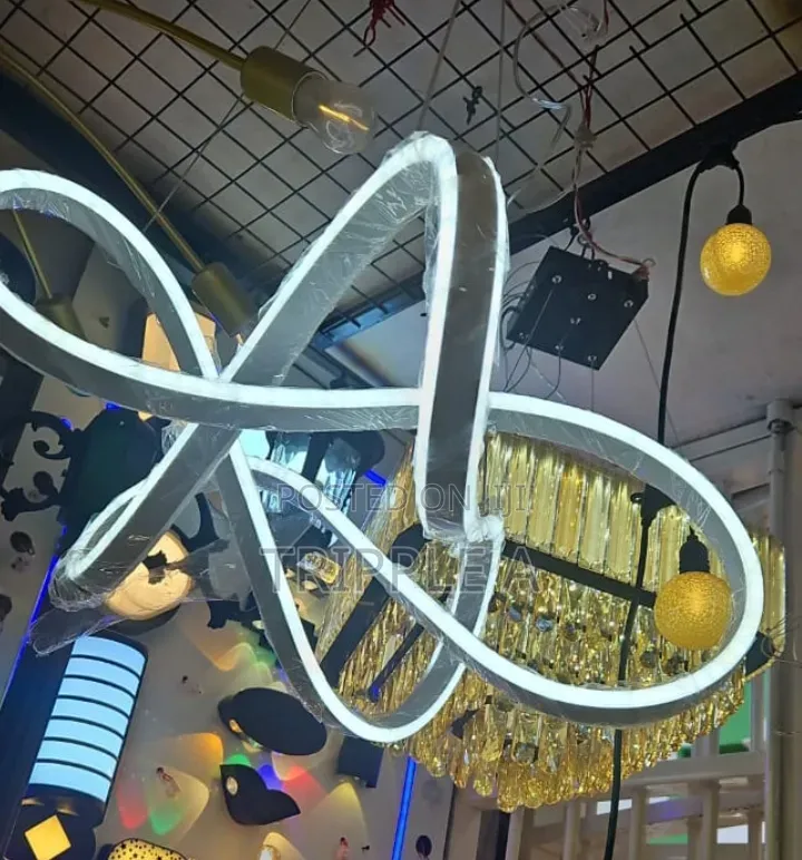Twisted Ceiling Light