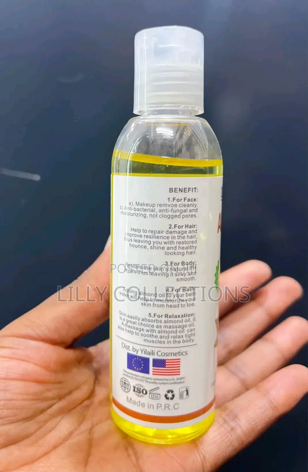 Moisturizing Oil for Body and Hair