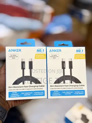 Anker Zolo 240w Usb C to C Cable 6ft, Braided Type C Charging Cable