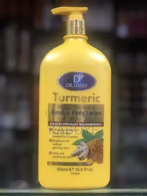 Dr. Davey Turmeric Bright Radiance Hand Body Lotion