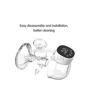 Rechargeable Electric Breast Pump With180ml Baby Milk Bottles