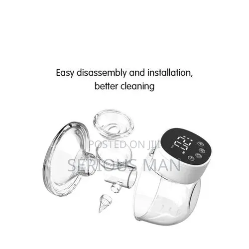Rechargeable Electric Breast Pump With180ml Baby Milk Bottles
