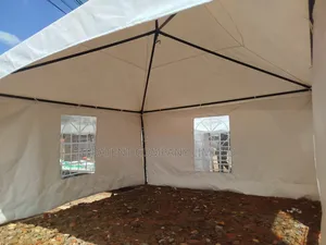 50 Seater Tent Covered Two Side Flaps in Strong Materials