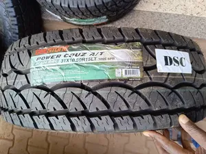 31×10.50 R15 Lt Power Cruz at New Brand in Its Originality.