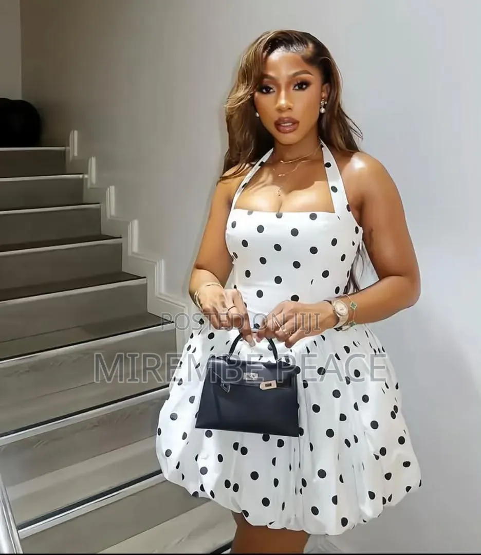 Polka Dot Skater Dress