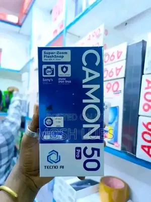 New Tecno Camon 50 Pro 256 GB Gray