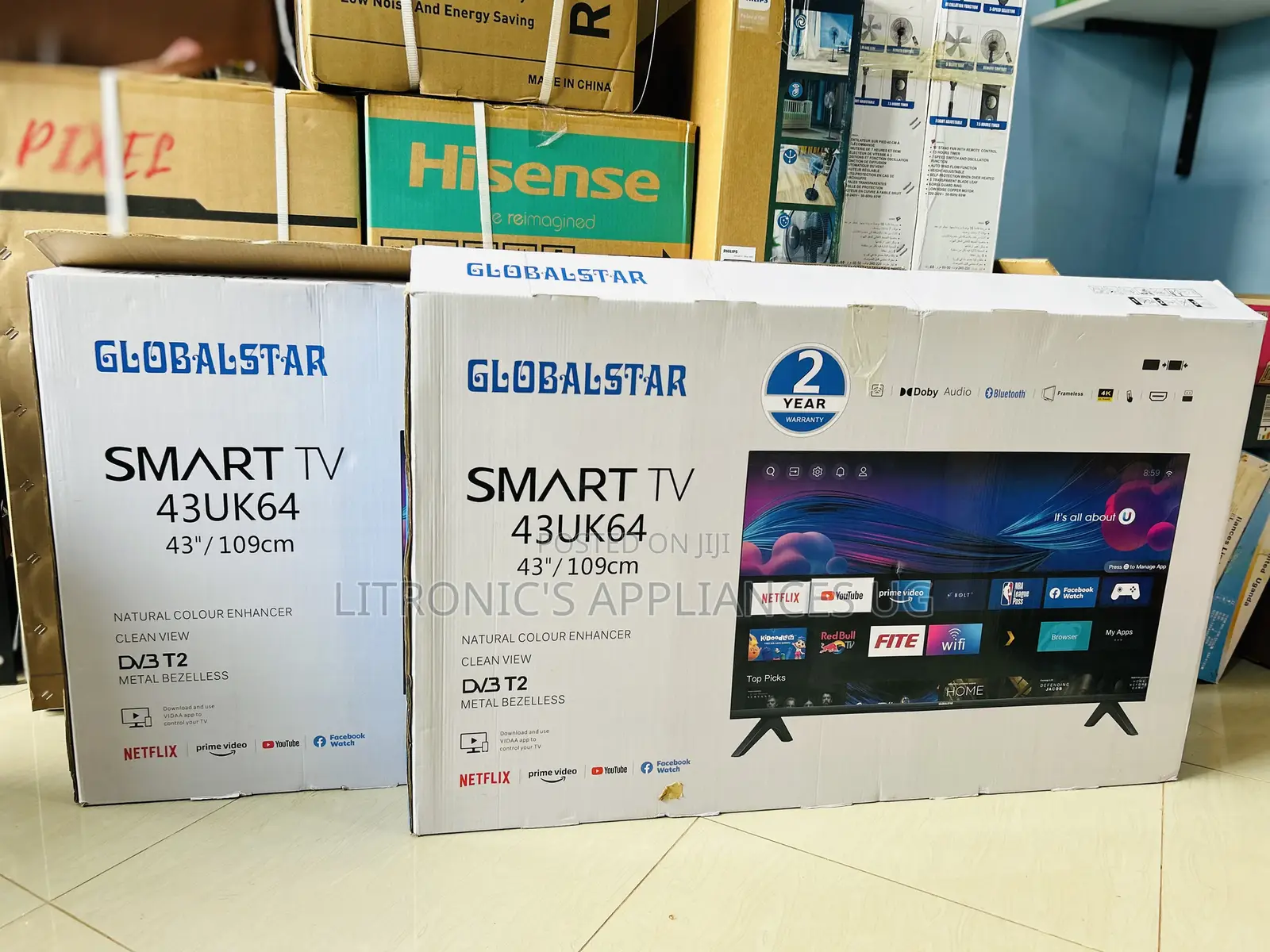 43inches Global Startv
