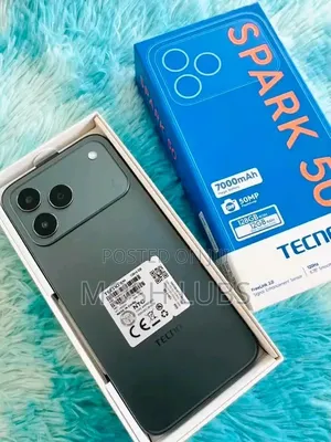 New Tecno Spark 50 128 GB Black