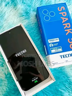 New Tecno Spark 50 128 GB Black