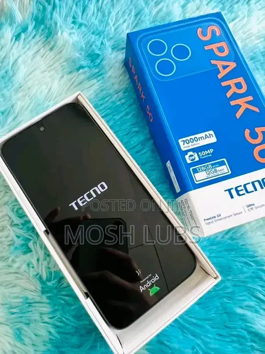 New Tecno Spark 50 128 GB Black