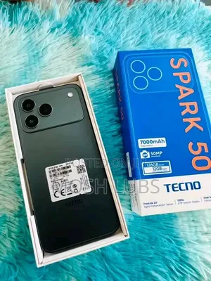 New Tecno Spark 50 128 GB Black