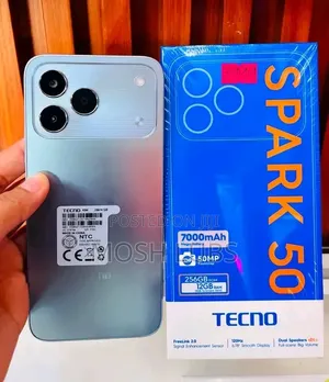 New Tecno Spark 50 128 GB Gray