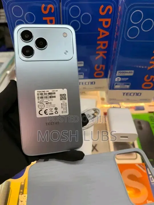 New Tecno Spark 50 128 GB Gray