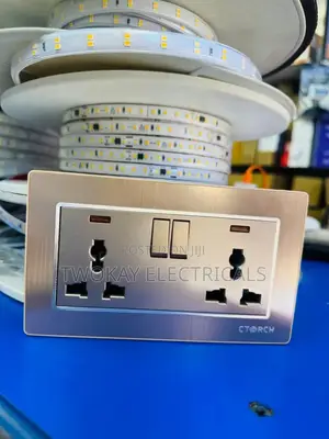Gold Double Socket