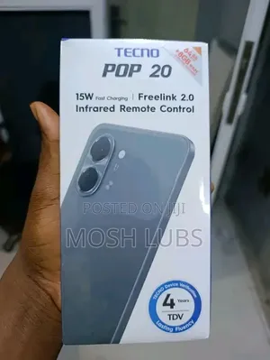 New Tecno Pop 20 128 GB Black