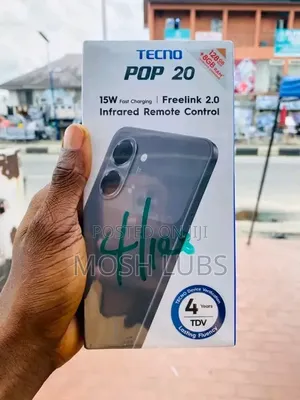 New Tecno Pop 20 128 GB Silver