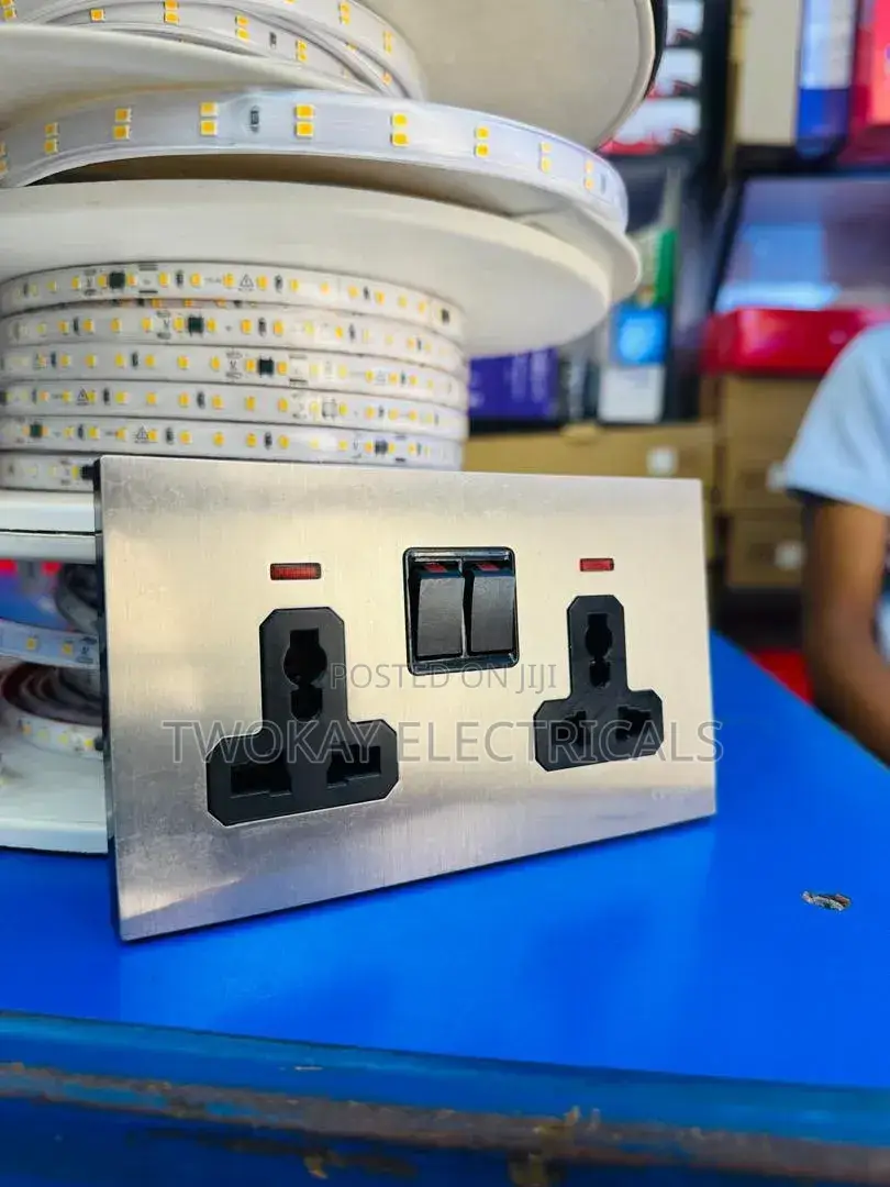 Stainless Steel Double Socket