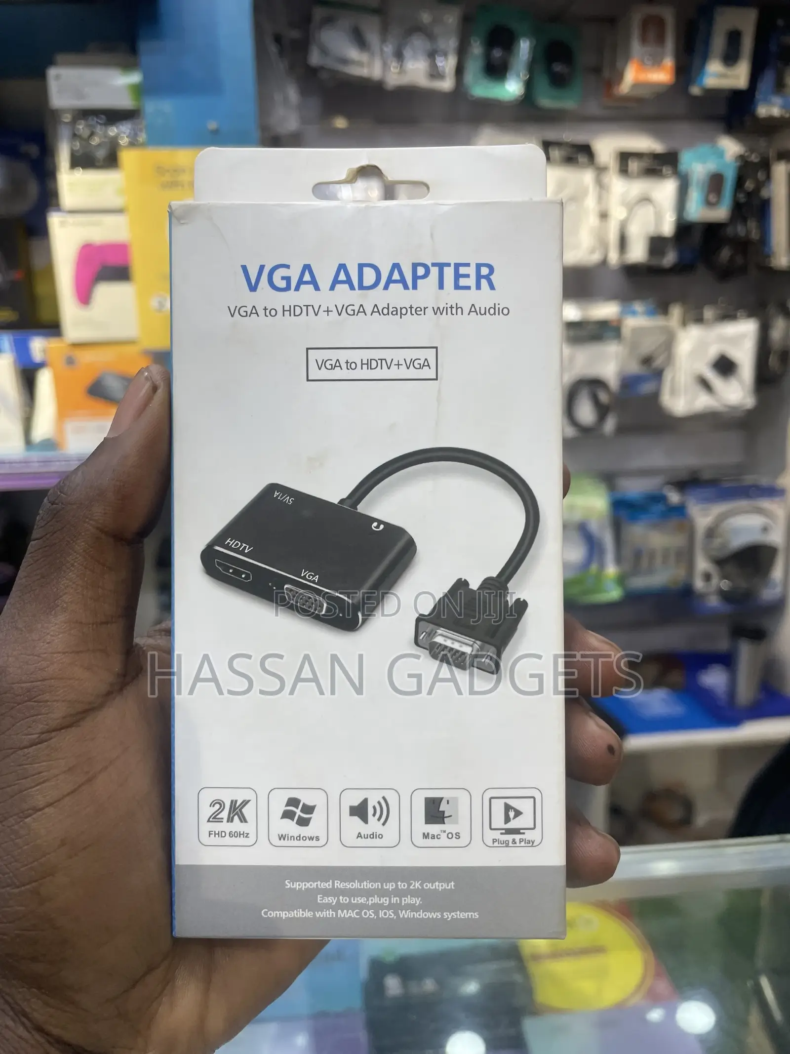 Vga to Hdmi Audio Video Adapter Converter