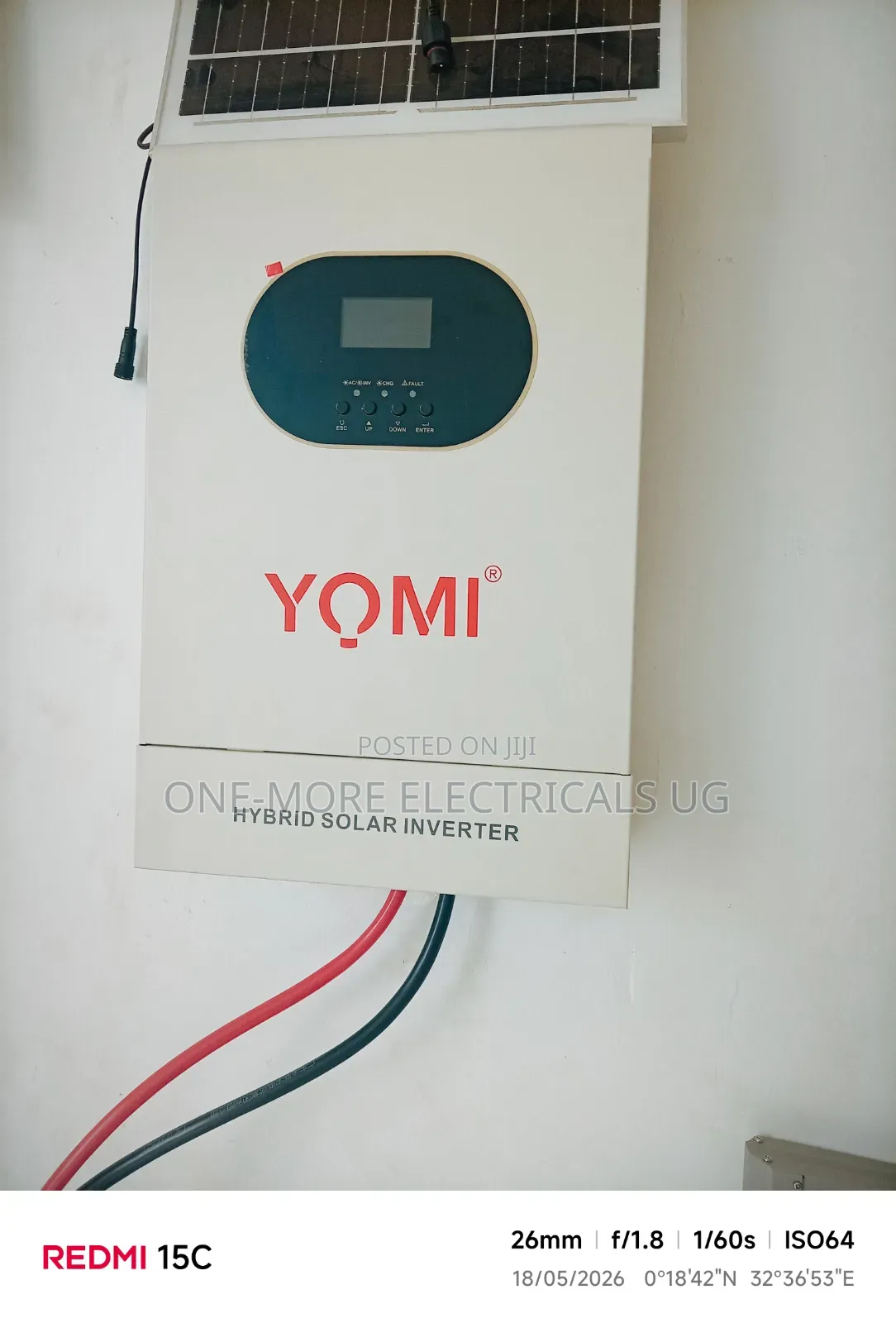 Hybrid Inverter 6200kva/48volts With MPPT 120a