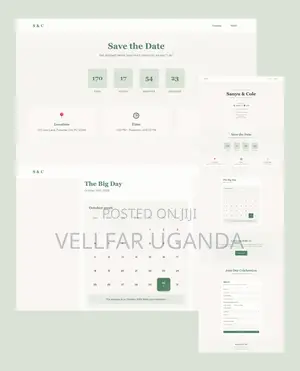 Mini Website Design (Portfolio Websites Invitation Website)