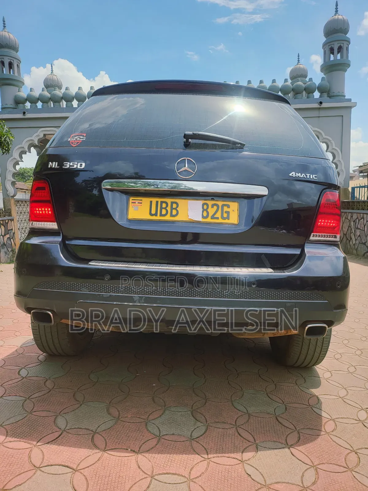 Mercedes-Benz M Class ML 350 4Matic 2008 Black