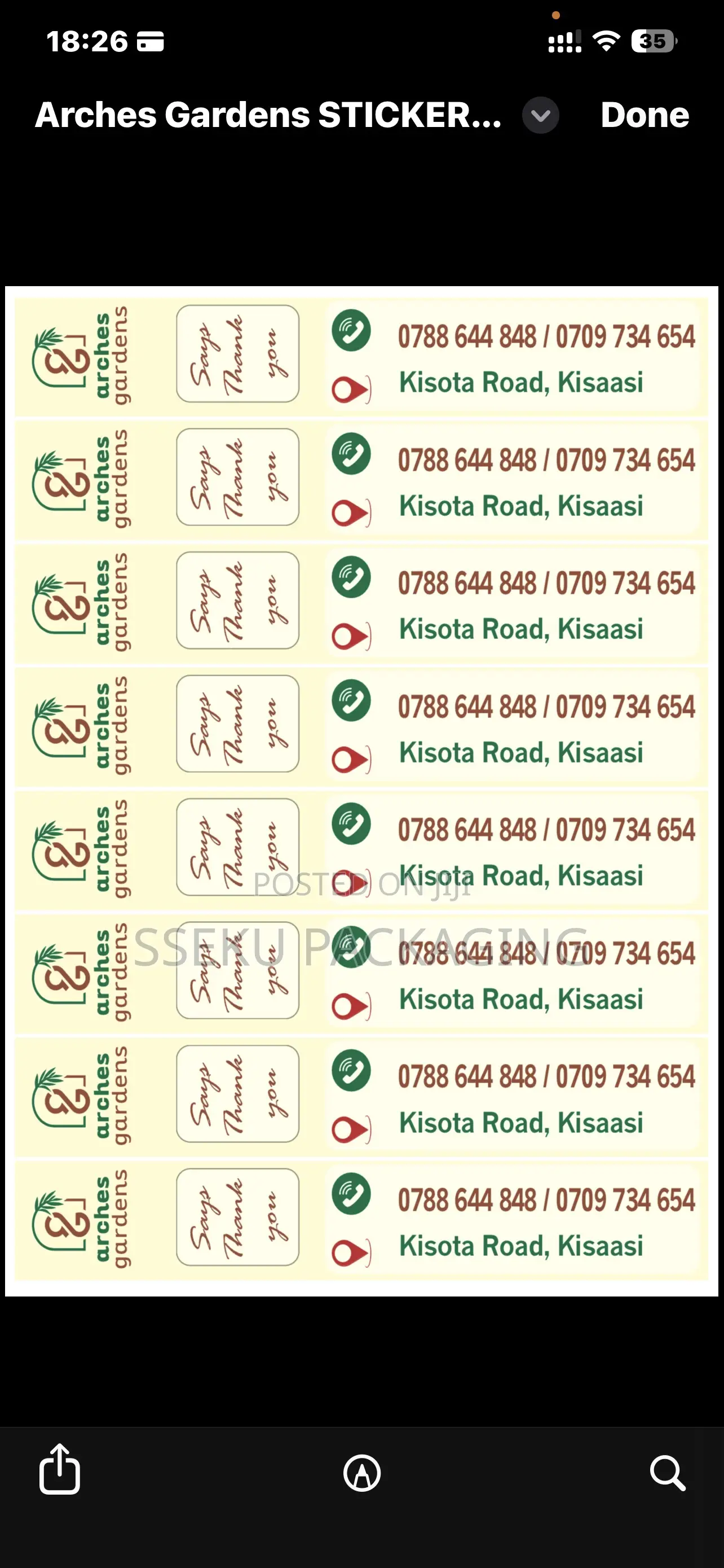 Product Labels