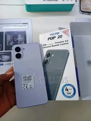 New Tecno Pop 20 128 GB Gray