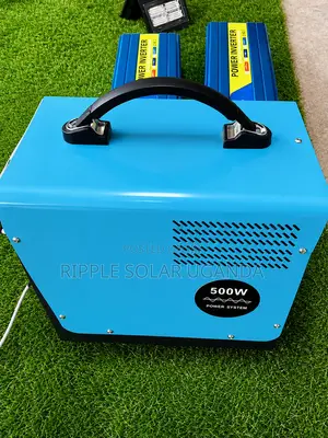 500w Portable Solar Generator Power Station Backup Inverter