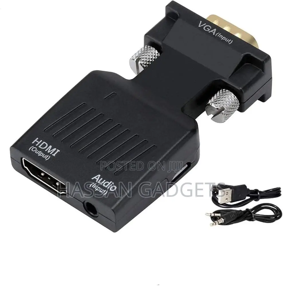 Hdmi to Vga and Audio Adapter